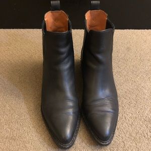 Coach Bowery Bootie Leather
